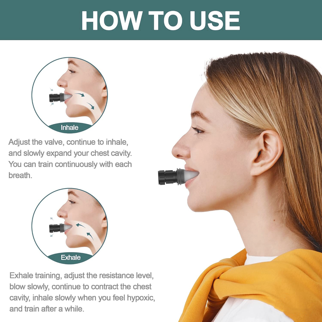 how to use AirVantage BreathBooster How to Use using the Adjusting Valve
