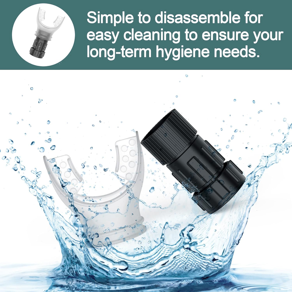 easy to disassemble AirVantage BreathBooster Simple to Disassemble for easy cleaning to ensure your long-term hygiene needs