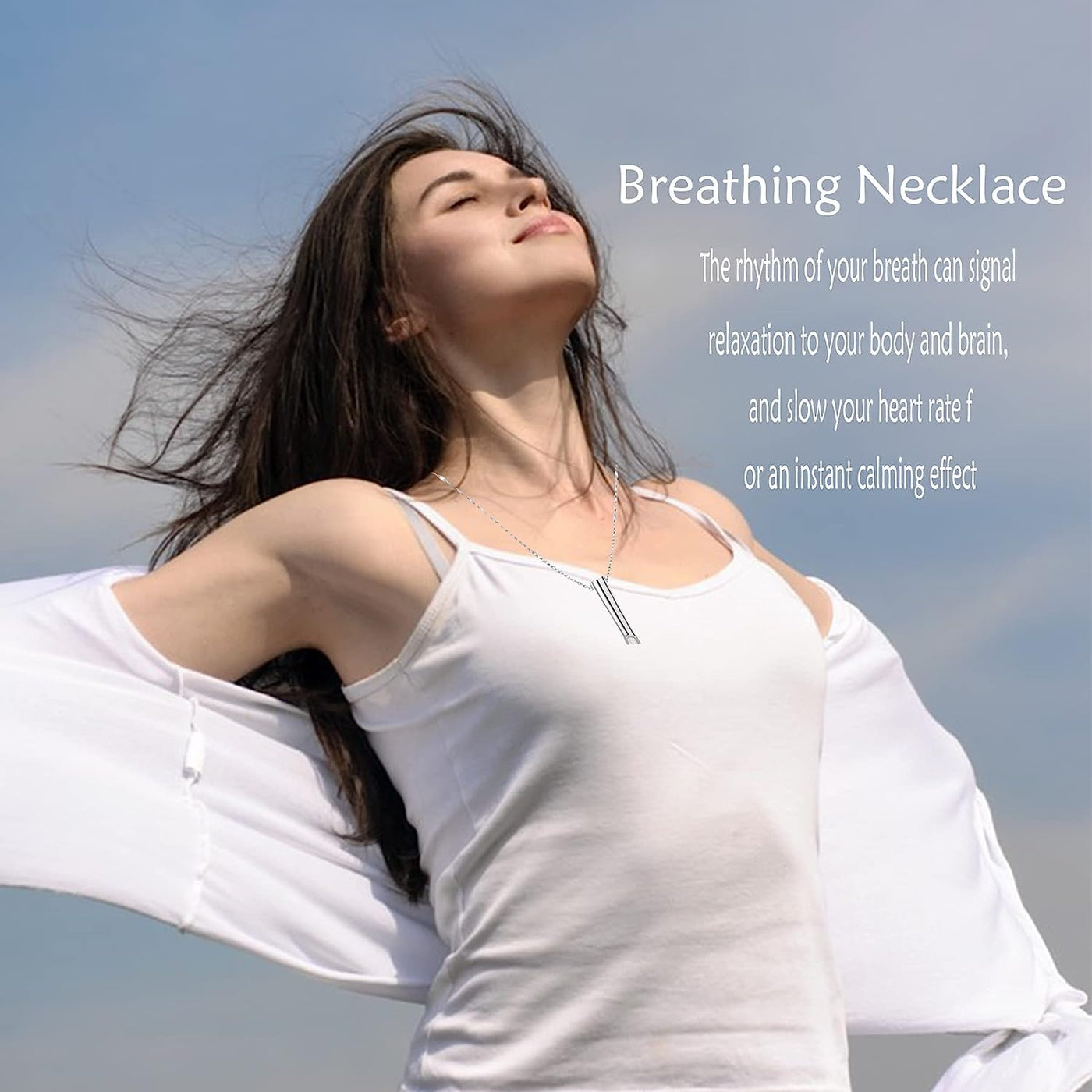 Breathing necklace